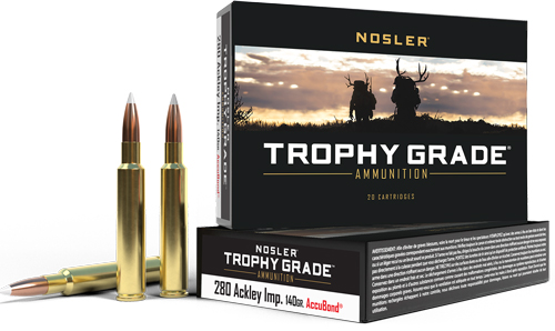 NOSLER TROPHY GRADE 280 ACKLEY IMPROVED