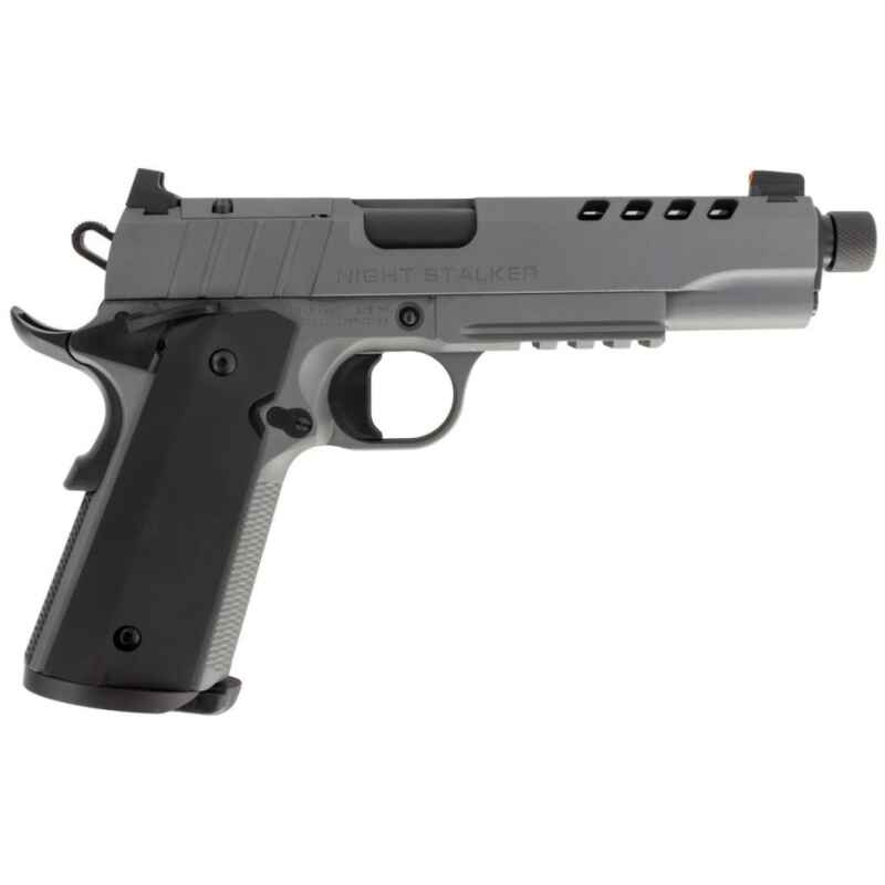 Tisas 1911 Night Stalker SF 9mm 9rd 5" TB Grey