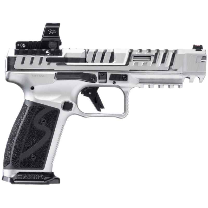 Canik SFx Rival-S 9mm 18rd 5" Chrome MO2 Optic