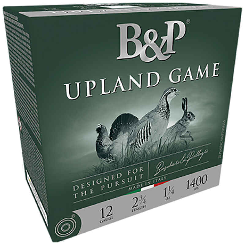 B&p Ammunition 12B14UP5 Upland Game  12 Gauge 2.75" 1 1/4 oz 5 Shot 25 Per Box/ 10 Case