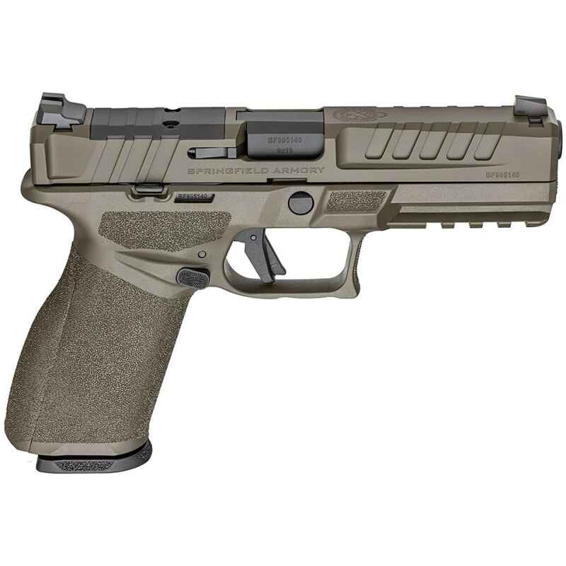 Springfield Echelon Handgun 9mm Luger 15rd Magazines (2) 4.5" Barrel OD Green U-Dot Sights