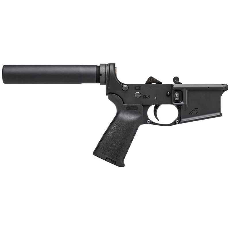 Aero Precision AR15 Pistol Complete Lower w/MOE Grip No Brace - Black