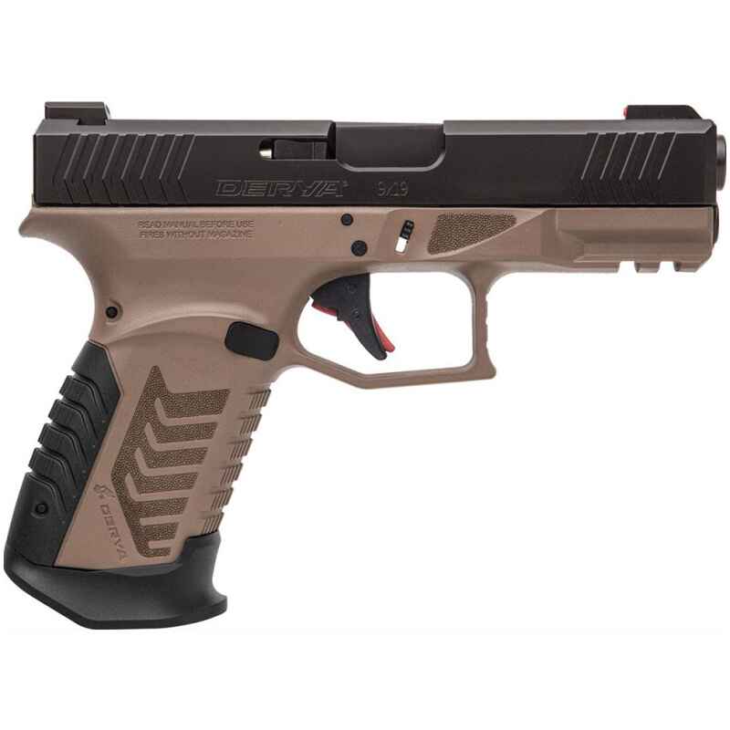 Rock Island Armory DY9 Handgun 9mm Luger 10rd Magazine 3.86" Barrel Two Tone FDE and Black