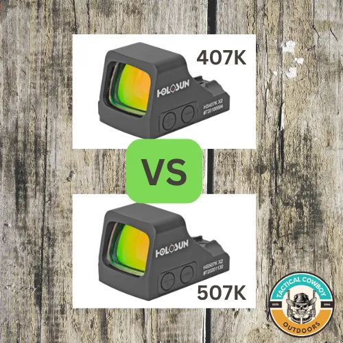 Holosun 407k vs 507k optics