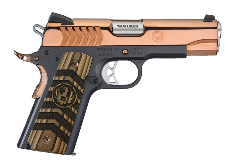 RUG SR1911 ROSE SA 9MM 9RD TLO