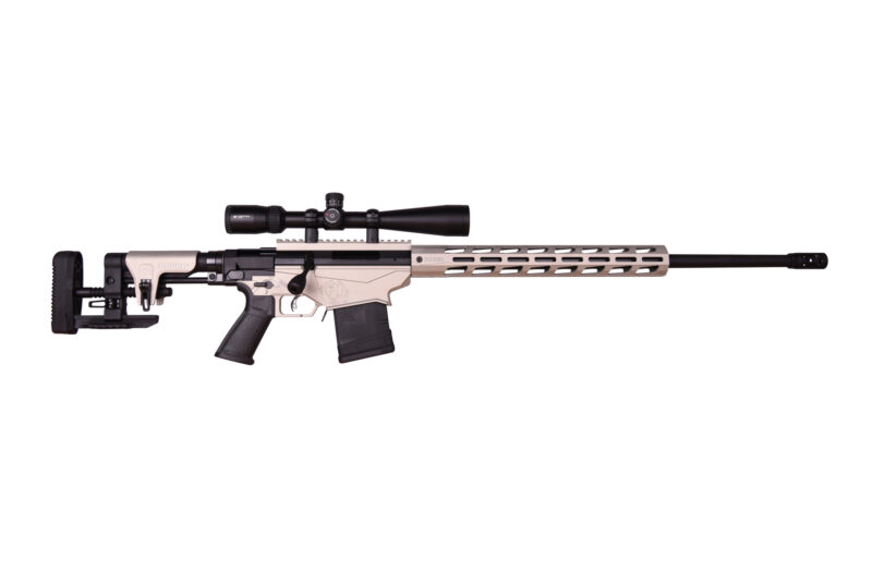 RUGER PRECISION 6.5CR 24" NICKEL PKG