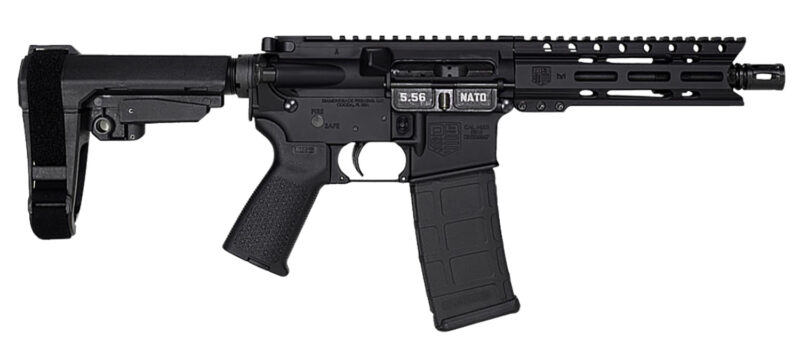 Diamondback DB1913K001 DB15 AR Pistol Carbine Length 5.56x45mm NATO 7" 30+1 Black SBA3 Pistol Brace Stock