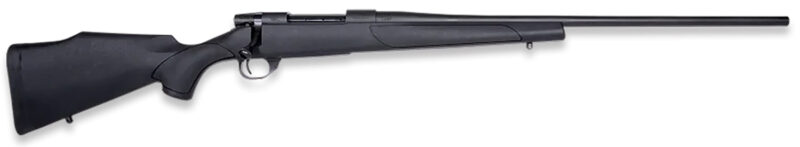 Weatherby VTX7MMPR4T Vanguard Obsidian Full Size 7mm PRC 3+1 24" Blued #2 Contour Threaded Barrel, Blued Drilled & Tapped Steel Receiver, Black Monte Carlo Synthetic Stock