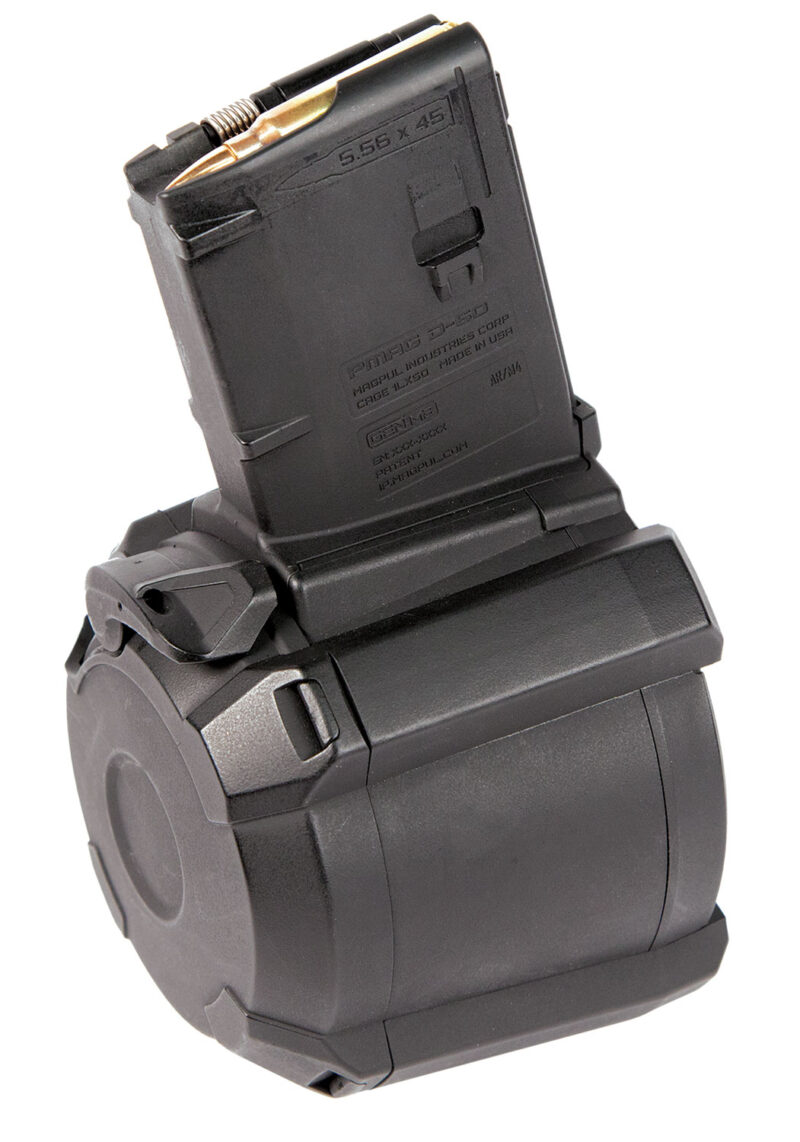 Magpul MAG576-BLK PMAG GEN M3 60rd Drum 223 Rem/5.56