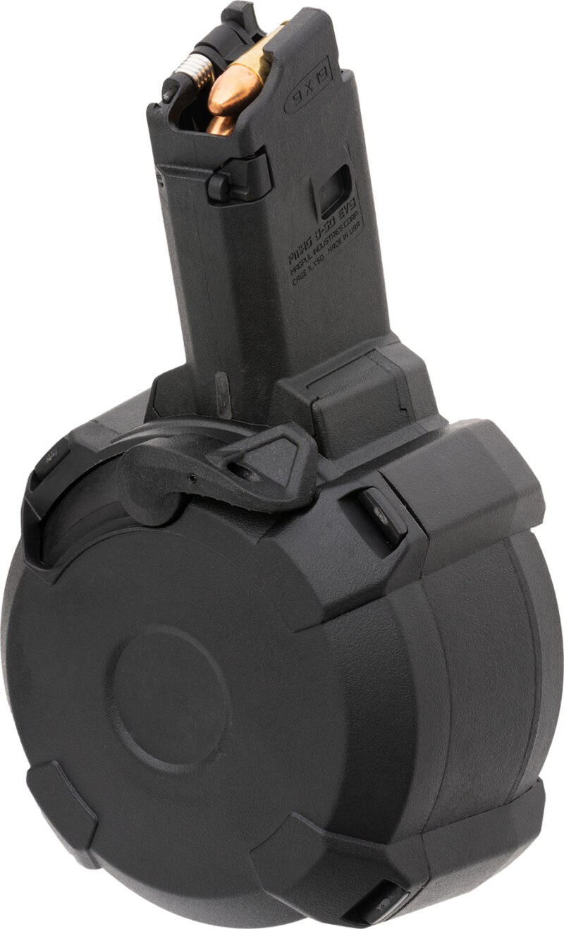 Magpul MAG1035-BLK PMAG 50rd Drum 9mm CZ Scorpion