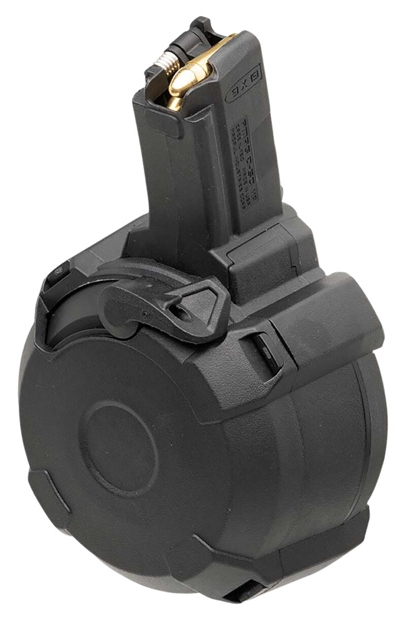 Magpul MAG1181-BLK PMAG Drum 50rd 9mm H&K MP5/94