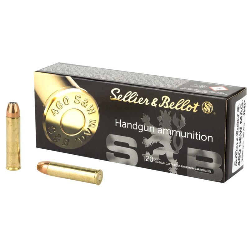 S&B 460SW 255GR JHP 20box