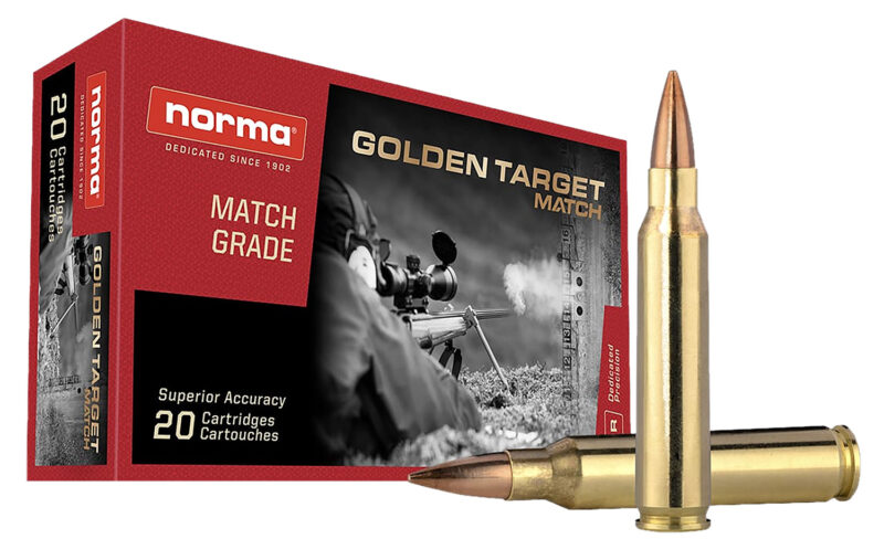 Norma Ammunition Golden Target 223Rem 69gr BTHP 20/Box