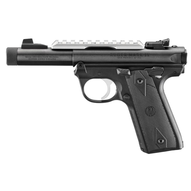 Ruger Mark IV 2245 22 LR 10rd Mags Threaded