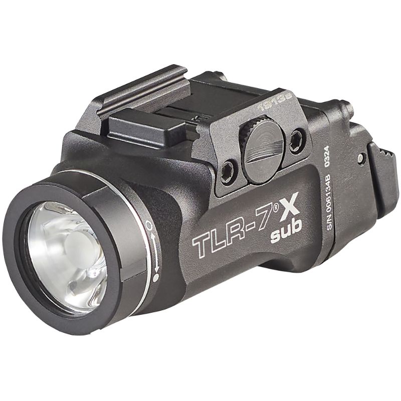 Shop the streamlight tlr‑7x sub 1913 weapon light—500 lumens, usb‑c rechargeable, compact rail mount for short picatinny rails. Edc‑ready, order now!